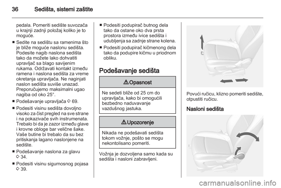 OPEL MOKKA 2013  Uputstvo za upotrebu (in Serbian) 