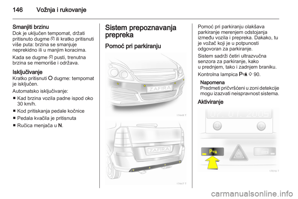 OPEL ZAFIRA 2010.5 Uputstvo za upotrebu (in Serbian) OPEL ZAFIRA 2010.5 Uputstvo za upotrebu (in Serbian)