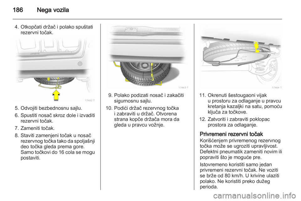 OPEL ZAFIRA 2010.5  Uputstvo za upotrebu (in Serbian) 