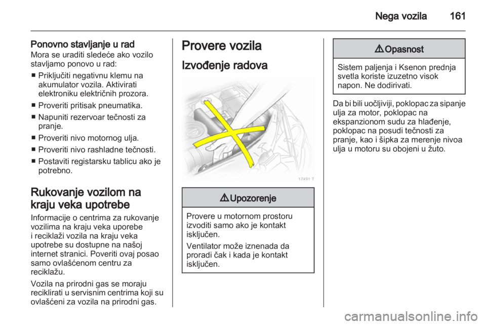 OPEL ZAFIRA 2011  Uputstvo za upotrebu (in Serbian) 