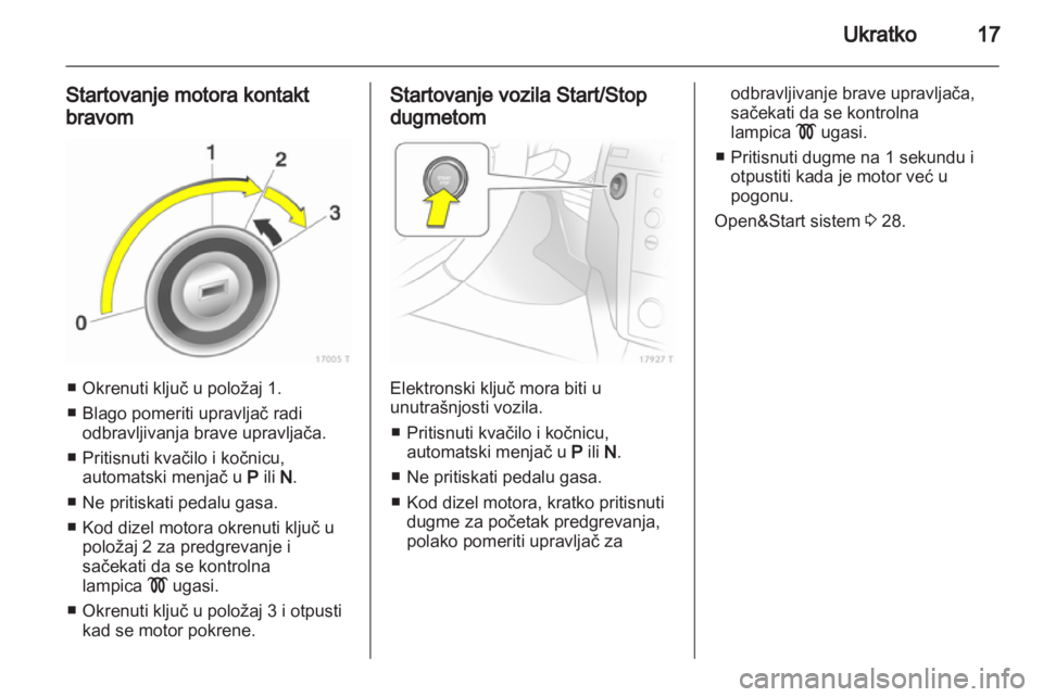 OPEL ZAFIRA 2013 Uputstvo za upotrebu (in Serbian) OPEL ZAFIRA 2013 Uputstvo za upotrebu (in Serbian)