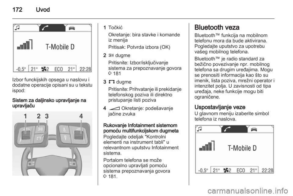 OPEL ZAFIRA B 2014 Uputstvo za rukovanje Infotainment sistemom (in Serbian) OPEL ZAFIRA B 2014 Uputstvo za rukovanje Infotainment sistemom (in Serbian)