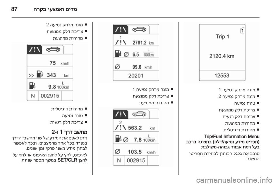OPEL ASTRA J GTC 2012 ספר הנהג OPEL ASTRA J GTC 2012 ספר הנהג