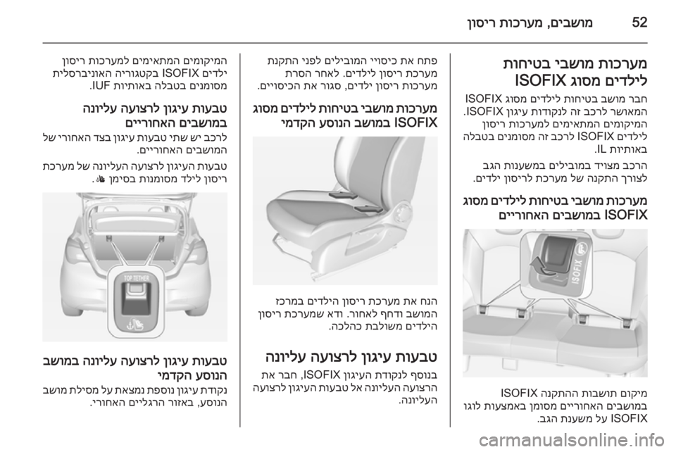 OPEL CORSA 2015 ספר הנהג 52םיבשומ
,
תוכרעמ
ןוסירתוכרעמ
יבשומ
תוחיטב
םידליל
גוסמ
ISOFIX
רבח
בשומ
תוחיטב
םידליל
גוסמ
ISOFIX
רשואמה
ב OPEL CORSA 2015 ספר הנהג 52םיבשומ
,
תוכרעמ
ןוסירתוכרעמ
יבשומ
תוחיטב
םידליל
גוסמ
ISOFIX
רבח
בשומ
תוחיטב
םידליל
גוסמ
ISOFIX
רשואמה
ב