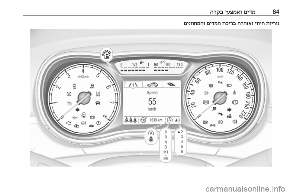 OPEL CORSA E 2017.5 ספר הנהג 84םידמ
יעצמאו
הרקבתוירונ
יוויח
הרהזאו
זוכירב
םידמה
םינווחמהו OPEL CORSA E 2017.5 ספר הנהג 84םידמ
יעצמאו
הרקבתוירונ
יוויח
הרהזאו
זוכירב
םידמה
םינווחמהו
