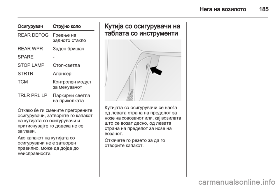 OPEL ANTARA 2012.5 Сопственички прирачник OPEL ANTARA 2012.5 Сопственички прирачник
