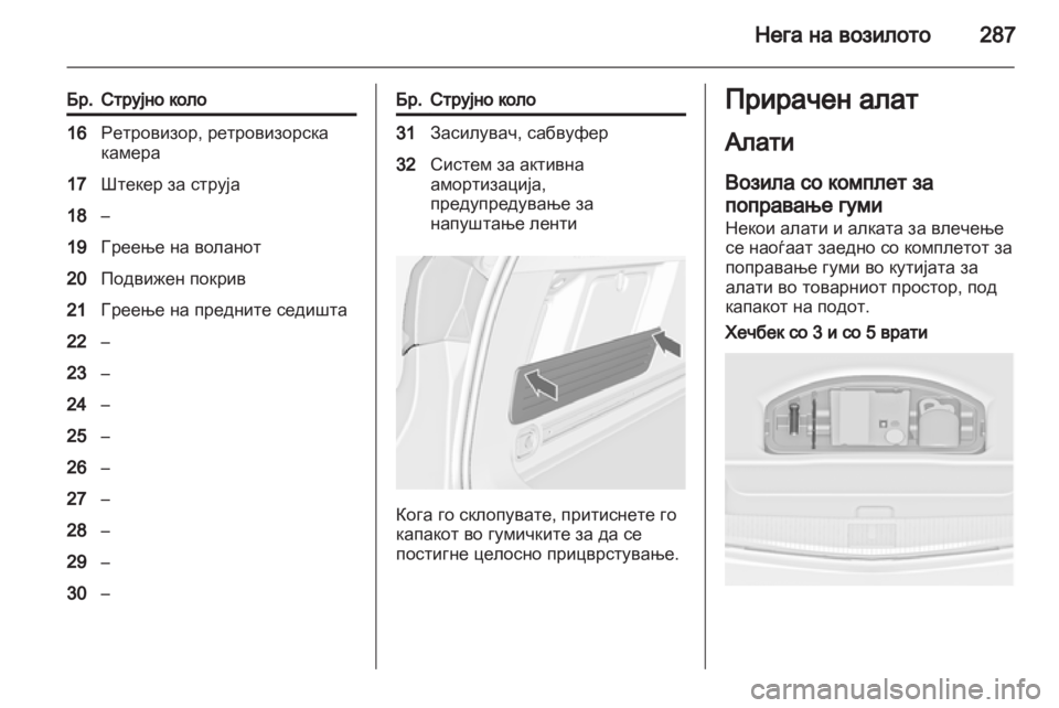 OPEL ASTRA J 2013.5 Сопственички прирачник OPEL ASTRA J 2013.5 Сопственички прирачник