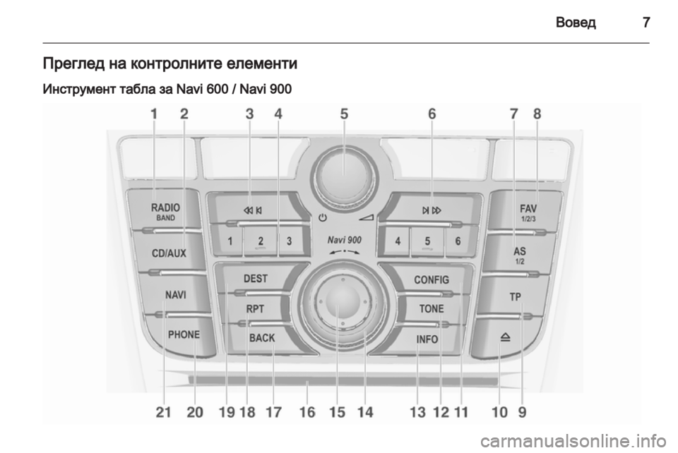 OPEL MERIVA 2012  Прирачник за инфозабавата 