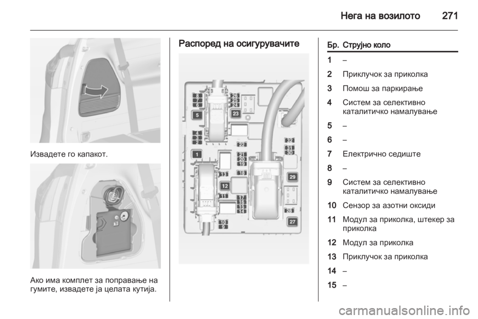 OPEL ZAFIRA TOURER 2013.5 Сопственички прирачник OPEL ZAFIRA TOURER 2013.5 Сопственички прирачник