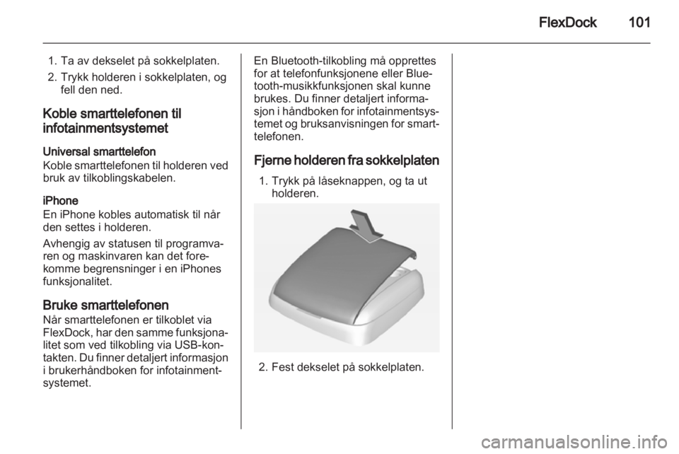 OPEL ADAM 2013  Brukerhåndbok for infotainmentsystem 