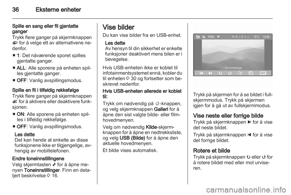 OPEL ADAM 2013  Brukerhåndbok for infotainmentsystem 
