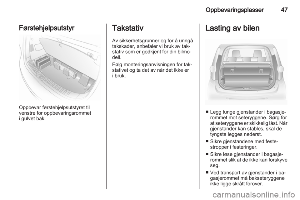 OPEL AGILA 2011  Instruksjonsbok 