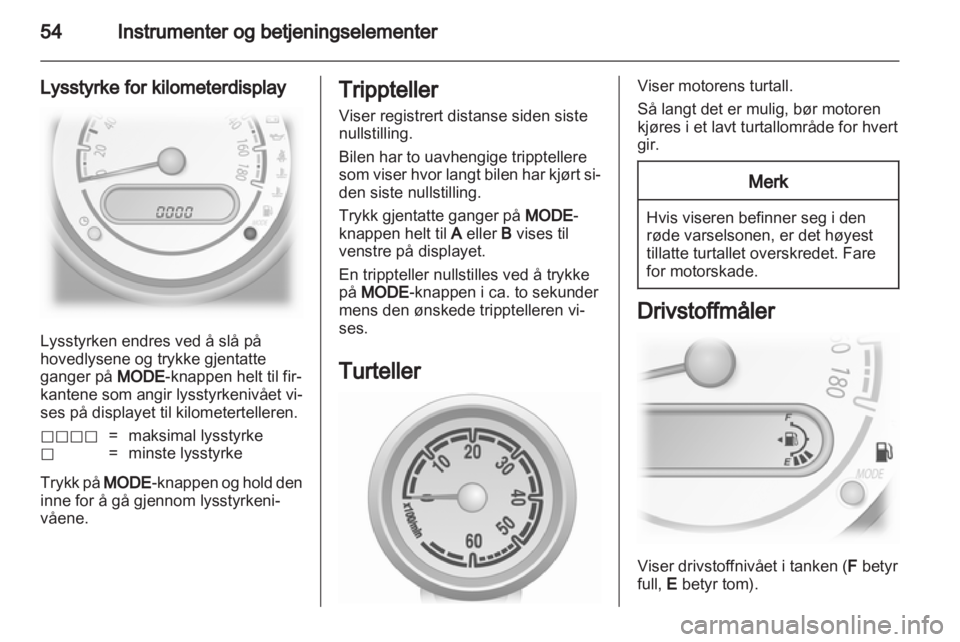 OPEL AGILA 2011  Instruksjonsbok 