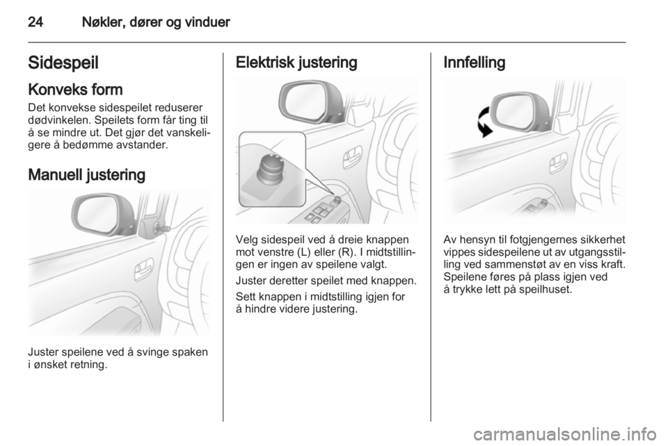 OPEL AGILA 2012  Instruksjonsbok 