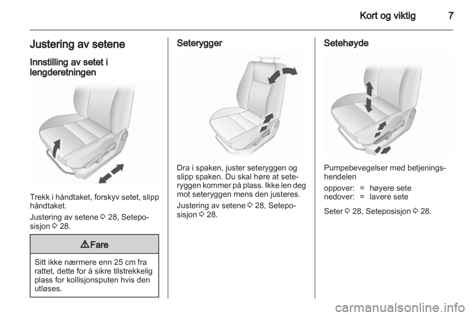 OPEL AGILA 2012.5 Instruksjonsbok OPEL AGILA 2012.5 Instruksjonsbok