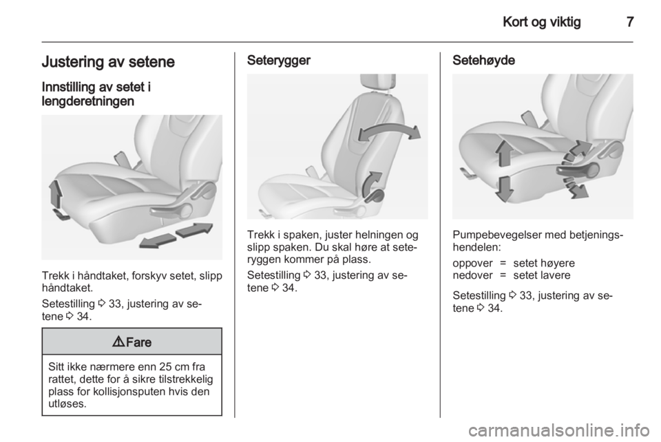 OPEL AMPERA 2012.5  Instruksjonsbok 