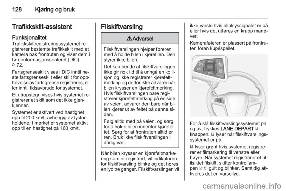 OPEL AMPERA 2013 Instruksjonsbok OPEL AMPERA 2013 Instruksjonsbok