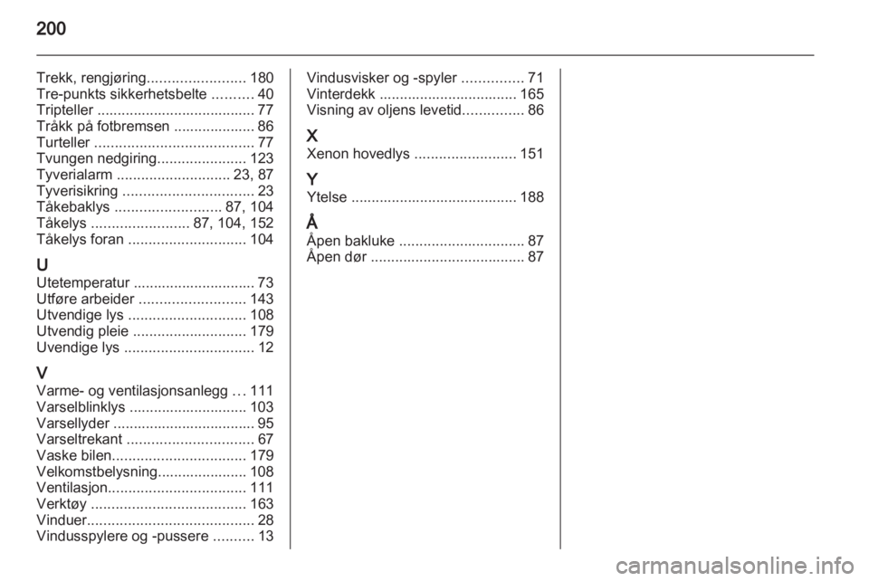 OPEL ANTARA 2011  Instruksjonsbok 