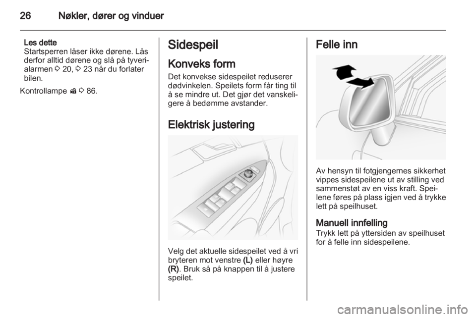 OPEL ANTARA 2011  Instruksjonsbok 