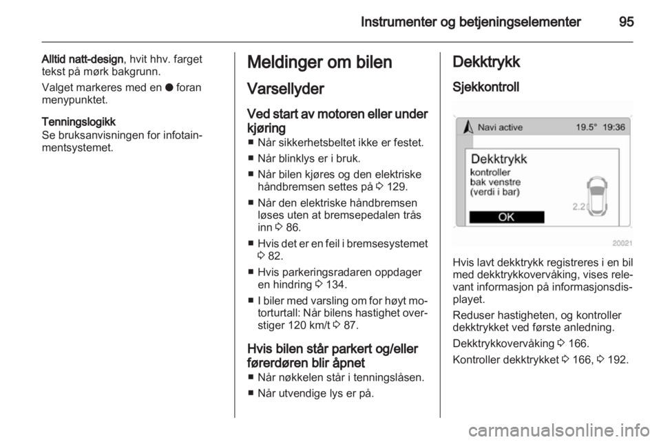 OPEL ANTARA 2011 Instruksjonsbok OPEL ANTARA 2011 Instruksjonsbok