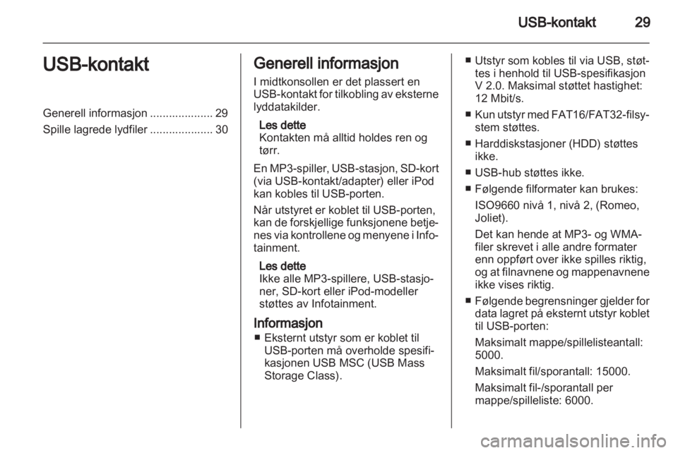 OPEL ANTARA 2012  Brukerhåndbok for infotainmentsystem 