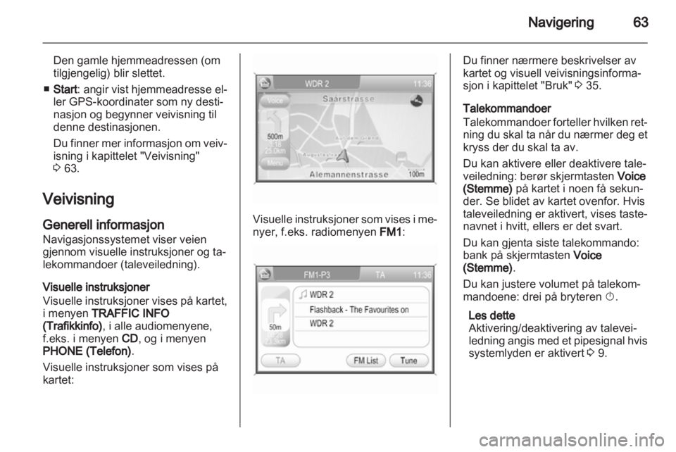 OPEL ANTARA 2012  Brukerhåndbok for infotainmentsystem 