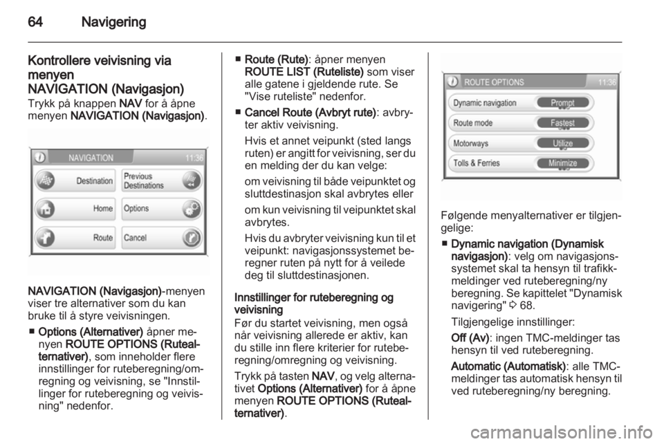 OPEL ANTARA 2012  Brukerhåndbok for infotainmentsystem 