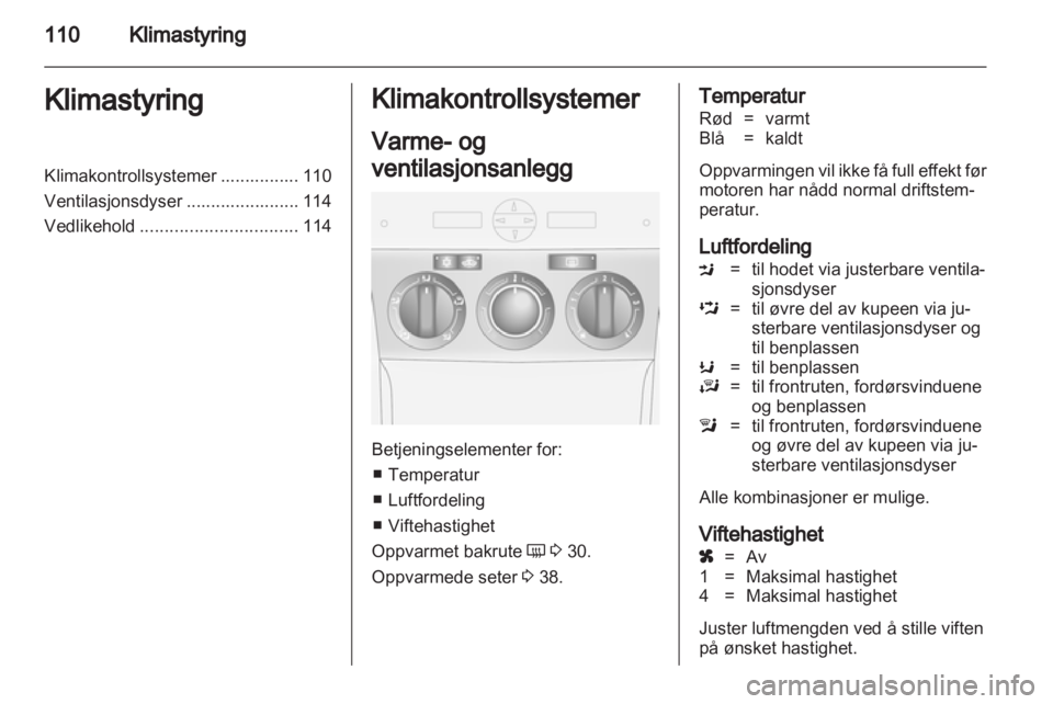 OPEL ANTARA 2012.5  Instruksjonsbok 