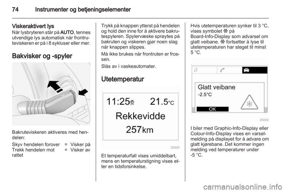 OPEL ANTARA 2012.5 Instruksjonsbok OPEL ANTARA 2012.5 Instruksjonsbok