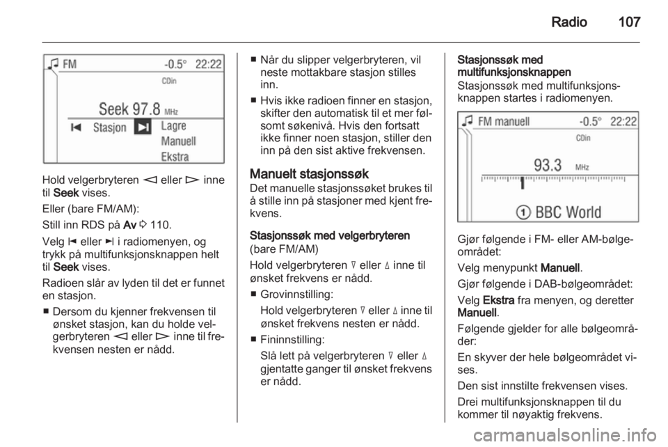 OPEL ANTARA 2013  Brukerhåndbok for infotainmentsystem 