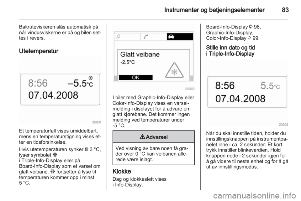 OPEL ASTRA H 2010.5  Instruksjonsbok 
