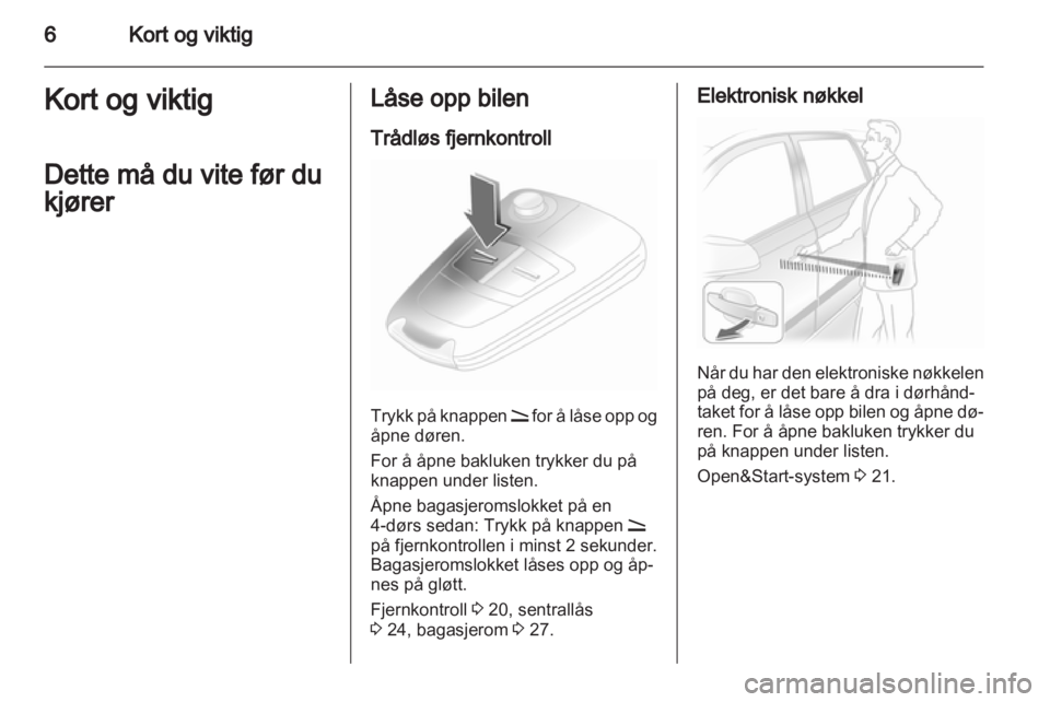 OPEL ASTRA H 2011  Instruksjonsbok 