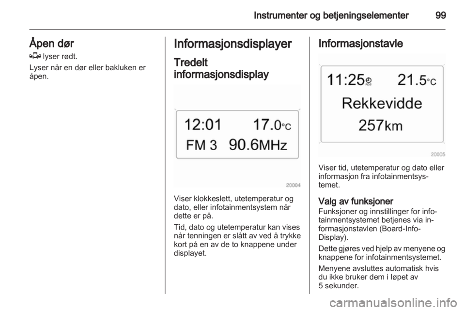 OPEL ASTRA H 2012 Instruksjonsbok OPEL ASTRA H 2012 Instruksjonsbok