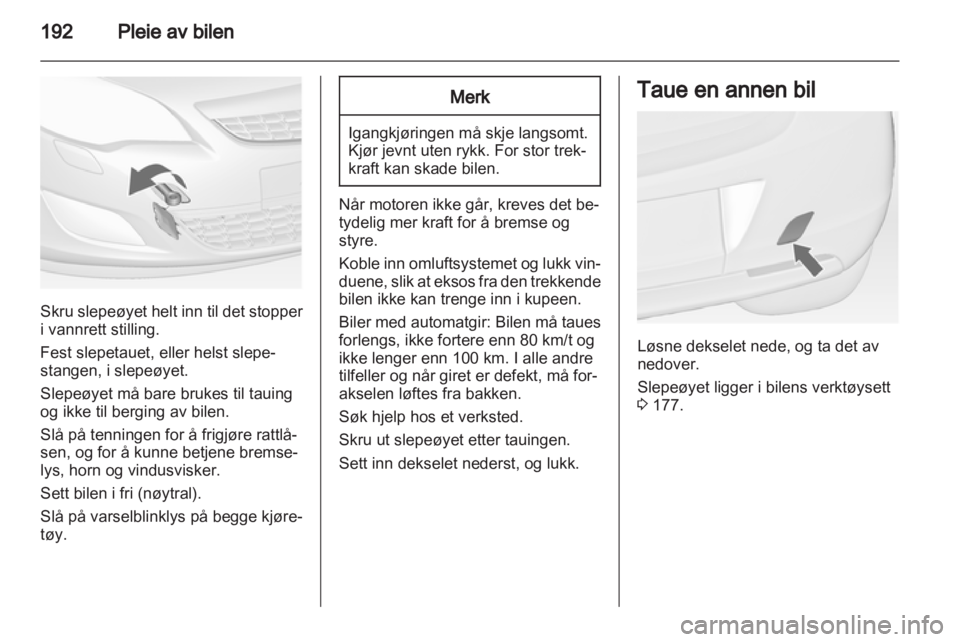 OPEL ASTRA J 2011  Instruksjonsbok 