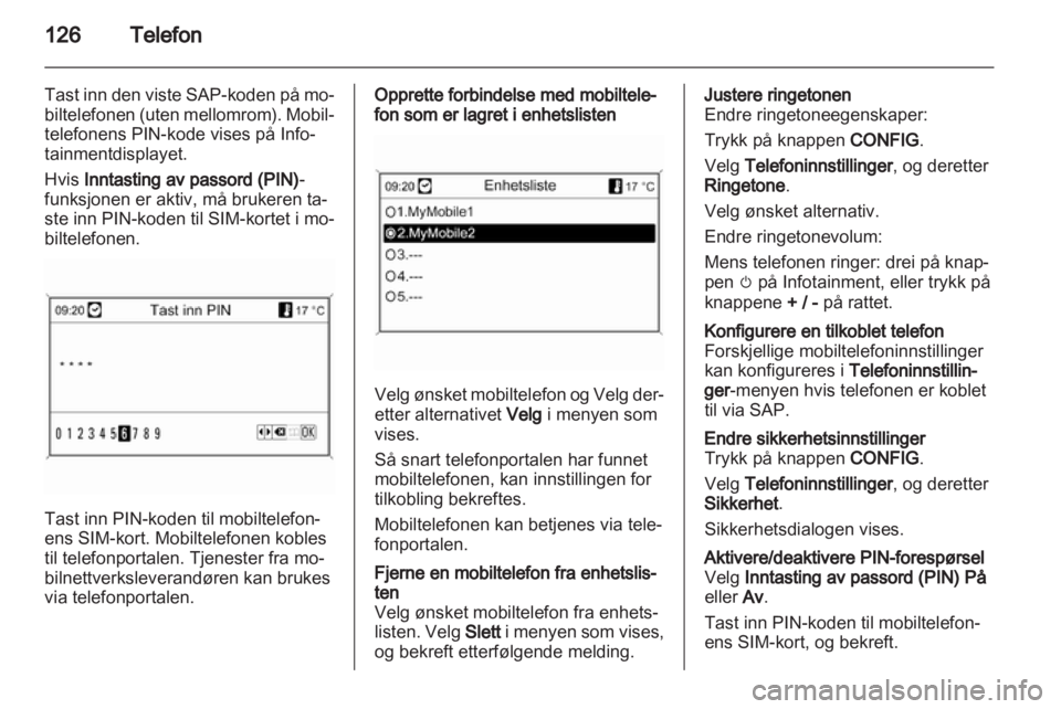 OPEL ASTRA J 2012  Brukerhåndbok for infotainmentsystem 