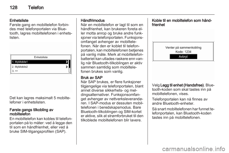 OPEL ASTRA J 2012  Brukerhåndbok for infotainmentsystem 