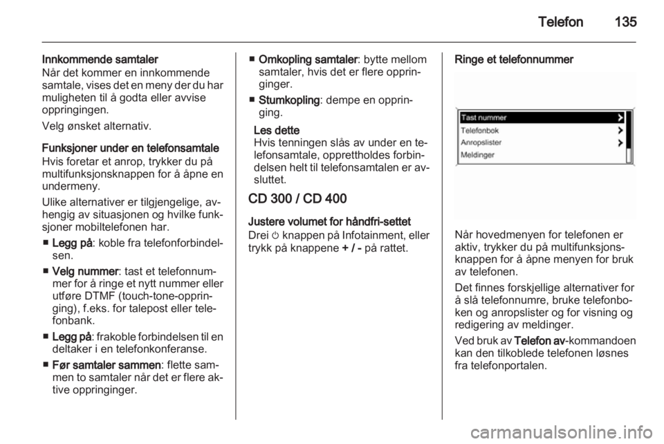 OPEL ASTRA J 2012  Brukerhåndbok for infotainmentsystem 