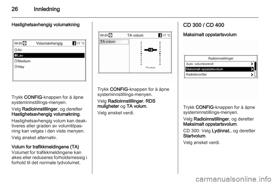 OPEL ASTRA J 2012  Brukerhåndbok for infotainmentsystem 