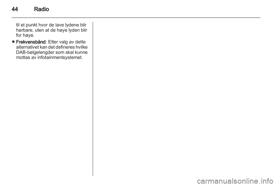 OPEL ASTRA J 2012  Brukerhåndbok for infotainmentsystem 