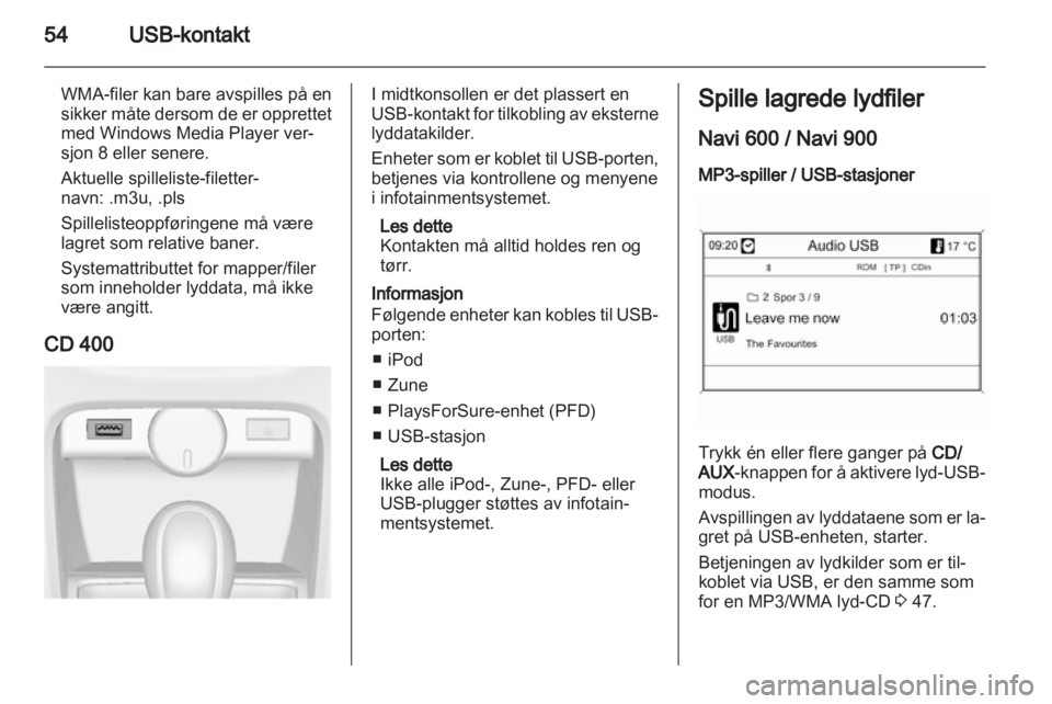 OPEL ASTRA J 2012 Brukerhåndbok for infotainmentsystem OPEL ASTRA J 2012 Brukerhåndbok for infotainmentsystem