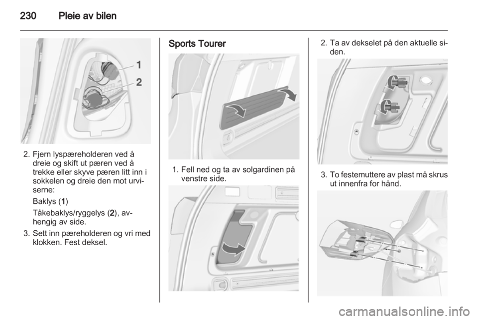 OPEL ASTRA J 2013  Instruksjonsbok 