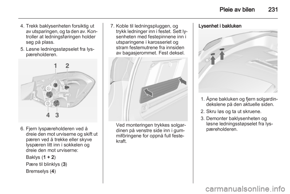 OPEL ASTRA J 2013  Instruksjonsbok 