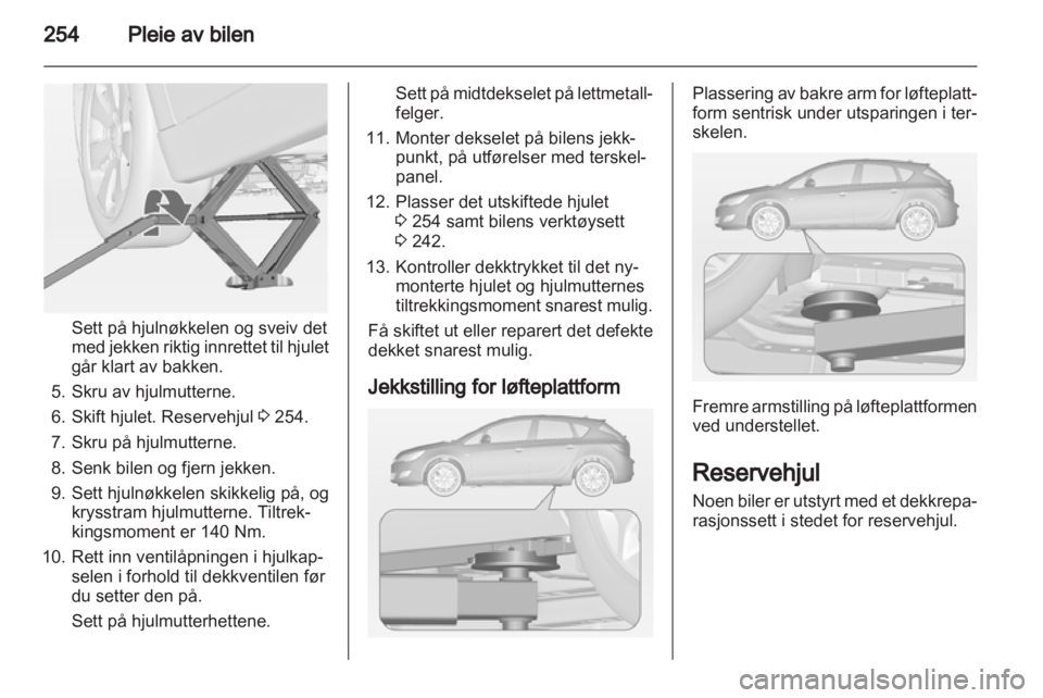 OPEL ASTRA J 2013  Instruksjonsbok 