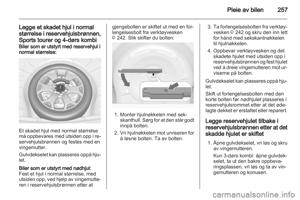 OPEL ASTRA J 2013  Instruksjonsbok 