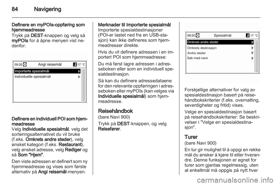 OPEL ASTRA J 2013.5  Brukerhåndbok for infotainmentsystem 