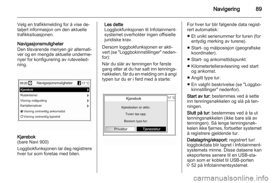 OPEL ASTRA J 2013.5  Brukerhåndbok for infotainmentsystem 