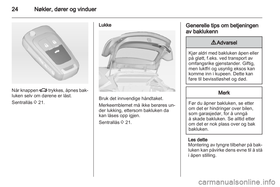 OPEL ASTRA J GTC 2012  Instruksjonsbok 