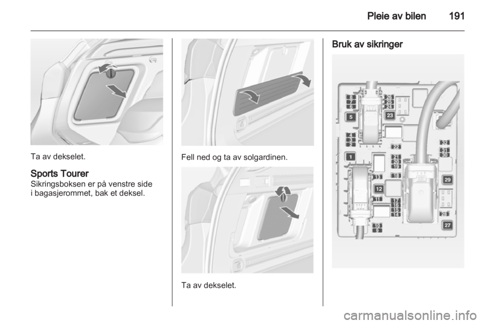 OPEL ASTRA J HB5 & ST 2012 Instruksjonsbok OPEL ASTRA J HB5 & ST 2012 Instruksjonsbok