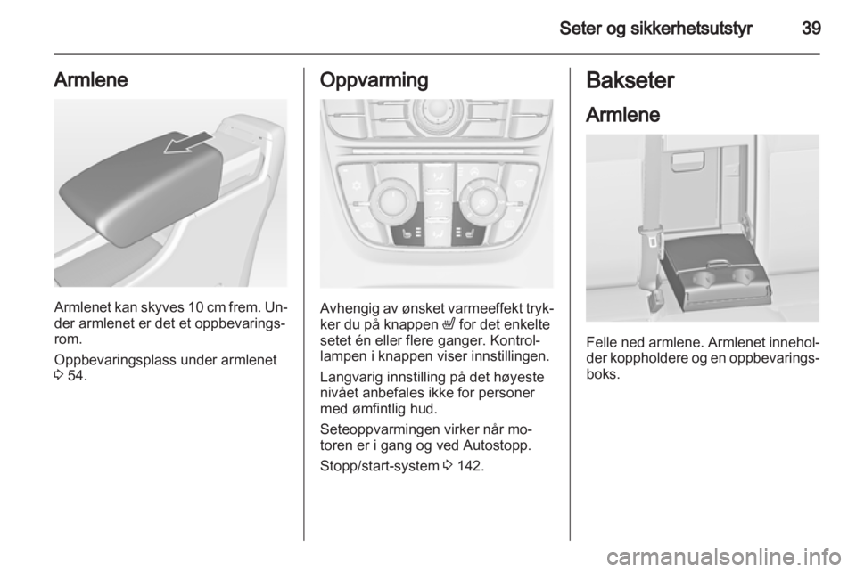 OPEL ASTRA J HB5 & ST 2012 Instruksjonsbok OPEL ASTRA J HB5 & ST 2012 Instruksjonsbok