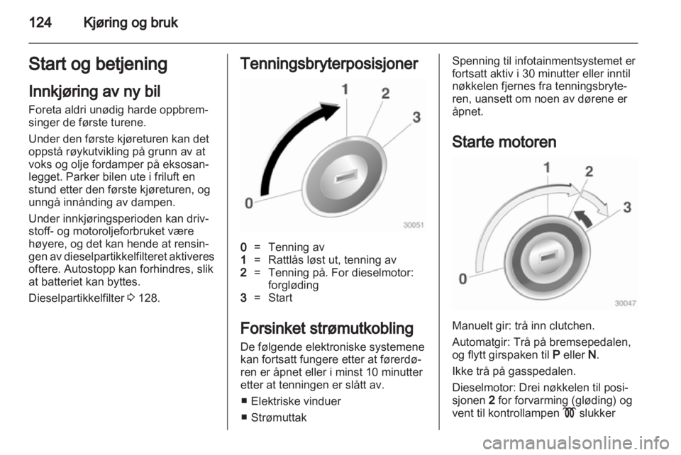OPEL CASCADA 2013.5 Instruksjonsbok OPEL CASCADA 2013.5 Instruksjonsbok
